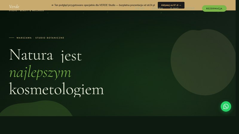 Demo VERDE — Beauty Wellness